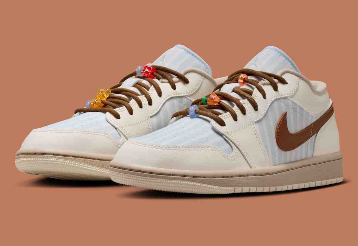 Jordan Legacy 312, Air Jordan 1 Low, Air Jordan 1 - Air Jordan 1 Low 和 Legacy 312 Low 加入俏皮的 "細條紋 "套裝