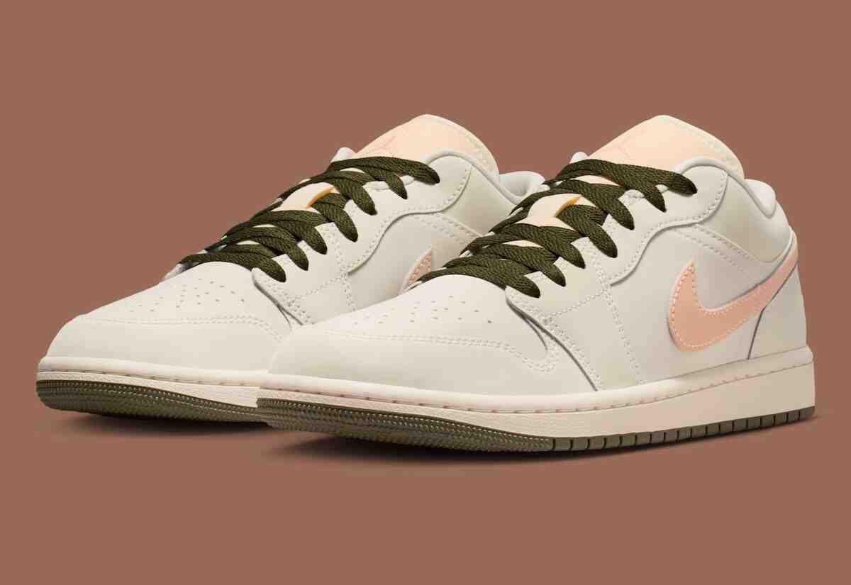 Air Jordan 1 Low, Air Jordan 1, Air Jordan - Air Jordan 1 Low "Sail/Crimson Tint" 2026 年春季發佈