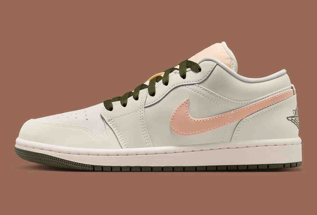 Air Jordan 1 Low, Air Jordan 1, Air Jordan - Air Jordan 1 Low "Sail/Crimson Tint" 2026 年春季發佈