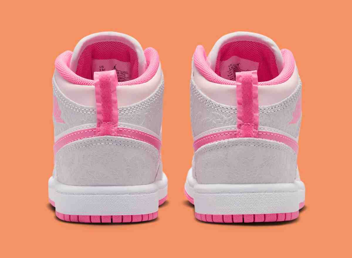 Air Jordan 1 Mid GS "Pink Bloom" 帶來春花活力 Air Jordan 1 Mid, Air Jordan 1, Air Jordan - Air Jordan 1 Mid GS "Pink Bloom" 帶來春花活力