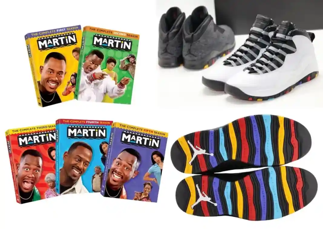 Air Jordan 10, Air Jordan 1, Air Jordan - Air Jordan 10 "馬丁 "樣品揭示了一種罕見的情景喜劇靈感設計