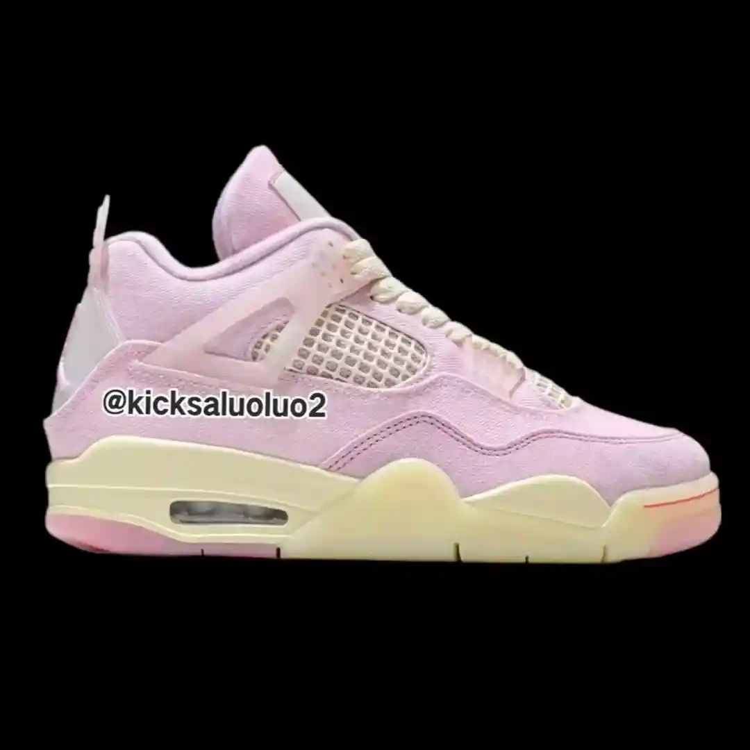 Nike, Air Jordan 4, Air Jordan - Air Jordan 4 Denim "Iced Carmine" 4 月 23 日發佈