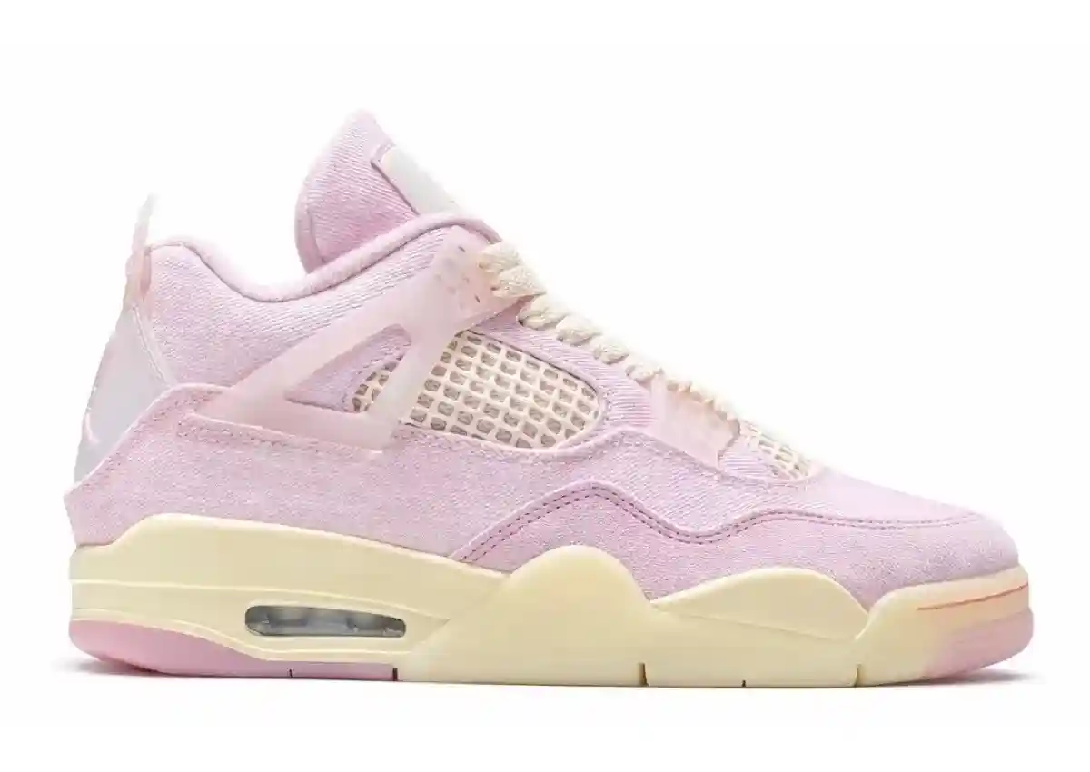 Nike, Air Jordan 4, Air Jordan - Air Jordan 4 Denim "Iced Carmine" 4 月 23 日發佈