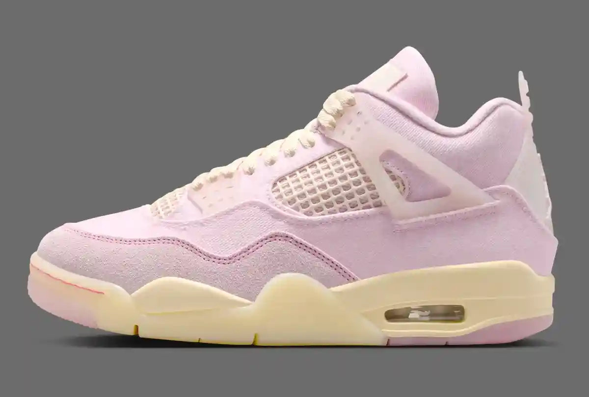 Nike, Air Jordan 4, Air Jordan - Air Jordan 4 Denim "Iced Carmine" 4 月 23 日發佈