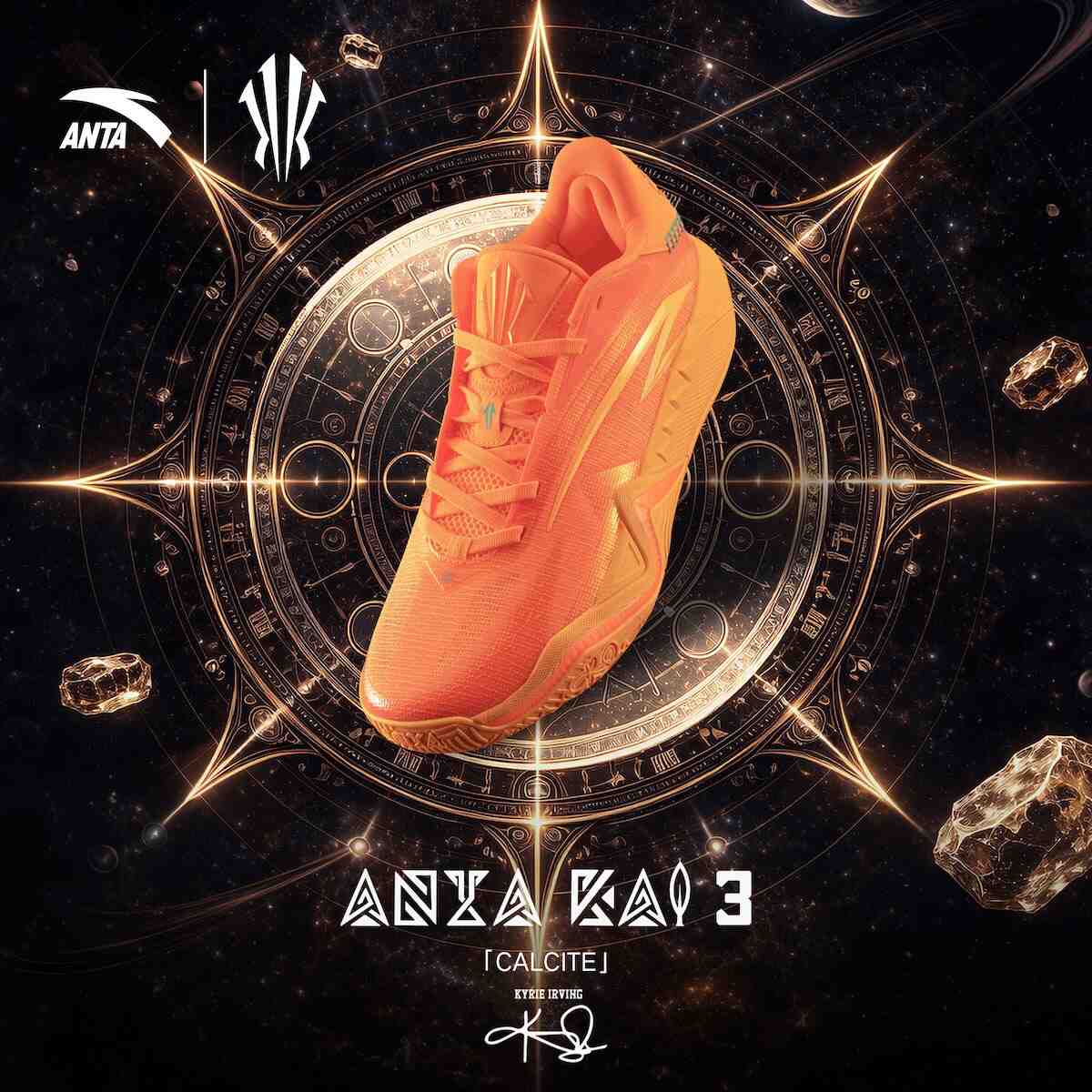 ANTA KAI 3 "方解石 "4 月 4 日發佈,蘊含太陽石靈感能量 Kyrie Irving, ANTA Kai 3, ANTA - ANTA KAI 3 "方解石 "4 月 4 日發佈,蘊含太陽石靈感能量