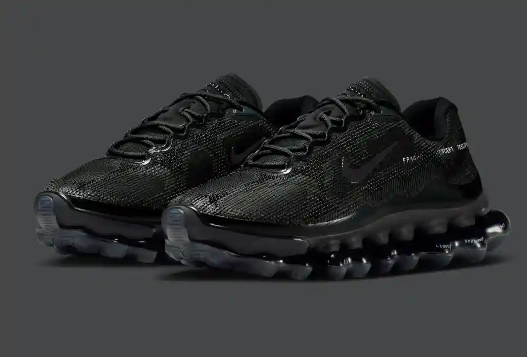 Nike Air Liquid Max, Nike, fragment design - Fragment x Nike Air Liquid Max "黑色 "於 2026 年 3 月發佈