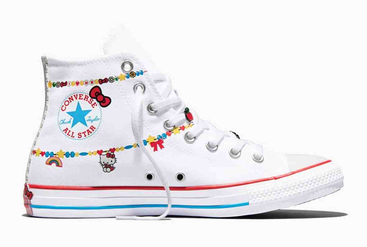 Hello Kitty x Converse Chuck Taylor 70 "施華洛世奇 "3 月 5 日發佈 Swarovski, Hello Kitty, Converse Chuck 70, Converse - Hello Kitty x Converse Chuck Taylor 70 "施華洛世奇 "3 月 5 日發佈
