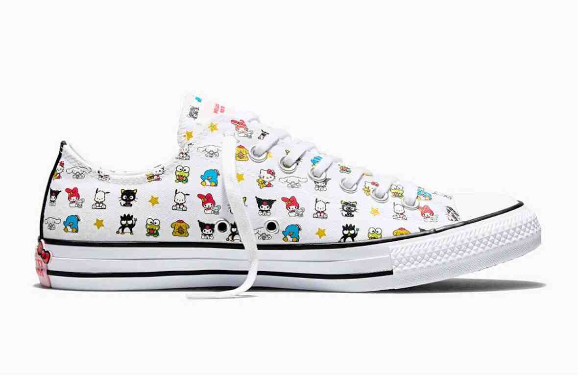 Hello Kitty x Converse Chuck Taylor 70 "施華洛世奇 "3 月 5 日發佈 Swarovski, Hello Kitty, Converse Chuck 70, Converse - Hello Kitty x Converse Chuck Taylor 70 "施華洛世奇 "3 月 5 日發佈
