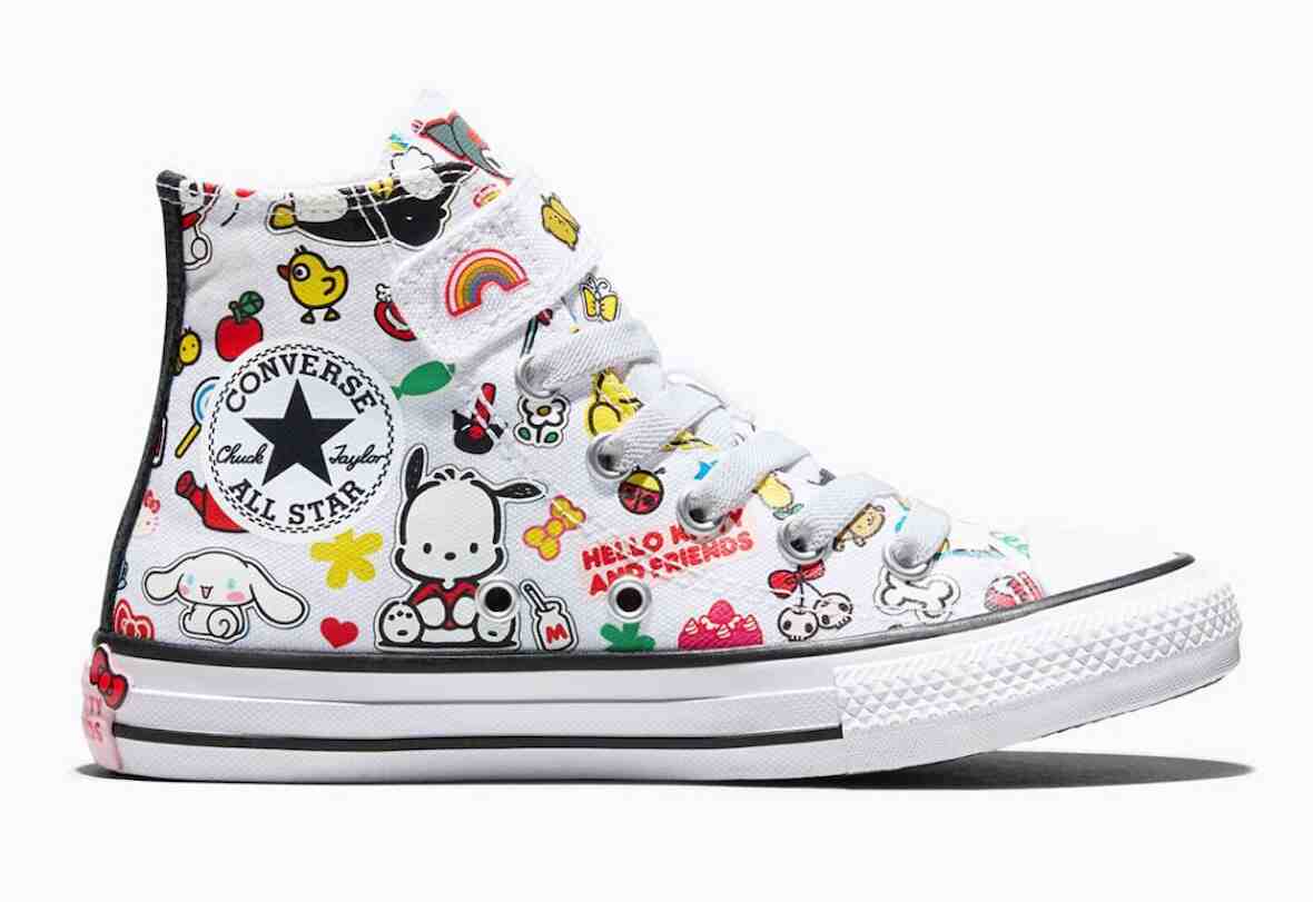 Hello Kitty x Converse Chuck Taylor 70 "施華洛世奇 "3 月 5 日發佈 Swarovski, Hello Kitty, Converse Chuck 70, Converse - Hello Kitty x Converse Chuck Taylor 70 "施華洛世奇 "3 月 5 日發佈