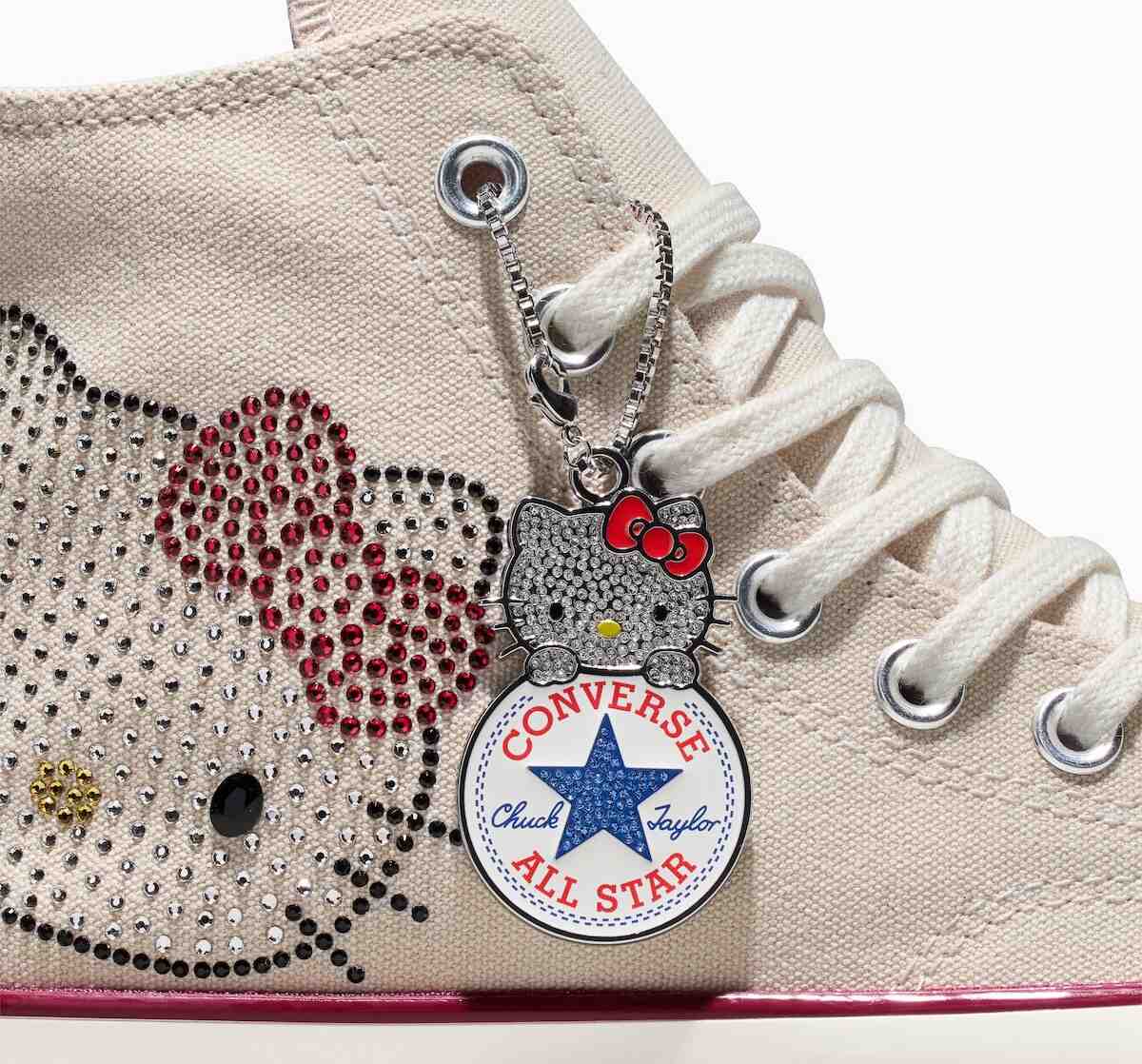 Hello Kitty x Converse Chuck Taylor 70 "施華洛世奇 "3 月 5 日發佈 Swarovski, Hello Kitty, Converse Chuck 70, Converse - Hello Kitty x Converse Chuck Taylor 70 "施華洛世奇 "3 月 5 日發佈