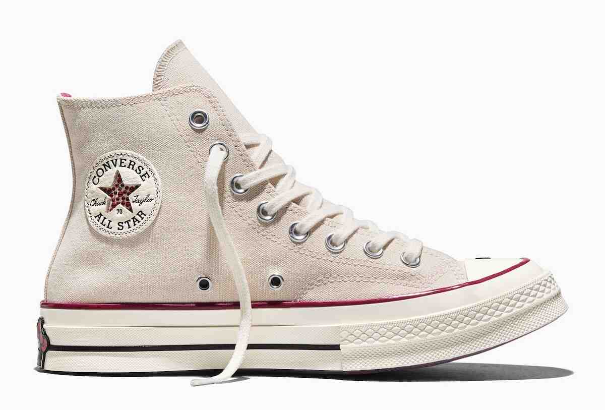 Hello Kitty x Converse Chuck Taylor 70 "施華洛世奇 "3 月 5 日發佈 Swarovski, Hello Kitty, Converse Chuck 70, Converse - Hello Kitty x Converse Chuck Taylor 70 "施華洛世奇 "3 月 5 日發佈