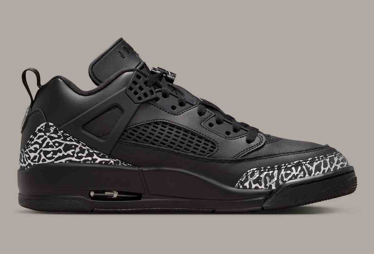 Nike, Jordan Spizike Low, Jordan Spizike, Air Jordan 4 - 採用金屬銀大象印花的隱形喬丹 Spizike 低配版