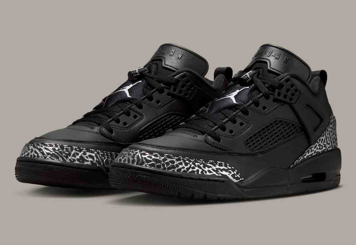Nike, Jordan Spizike Low, Jordan Spizike, Air Jordan 4 - 採用金屬銀大象印花的隱形喬丹 Spizike 低配版