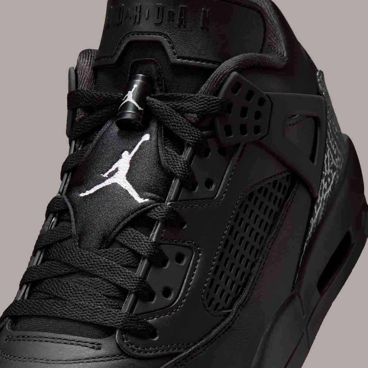 Nike, Jordan Spizike Low, Jordan Spizike, Air Jordan 4 - 採用金屬銀大象印花的隱形喬丹 Spizike 低配版