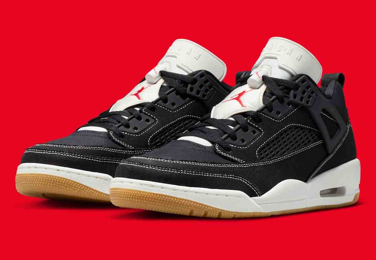 喬丹-斯派塞低配版 "黑色牛仔布 "看起來比想像中要好 Nike, Jordan Spizike Low, Jordan Spizike - 喬丹-斯派塞低配版 "黑色牛仔布 "看起來比想像中要好