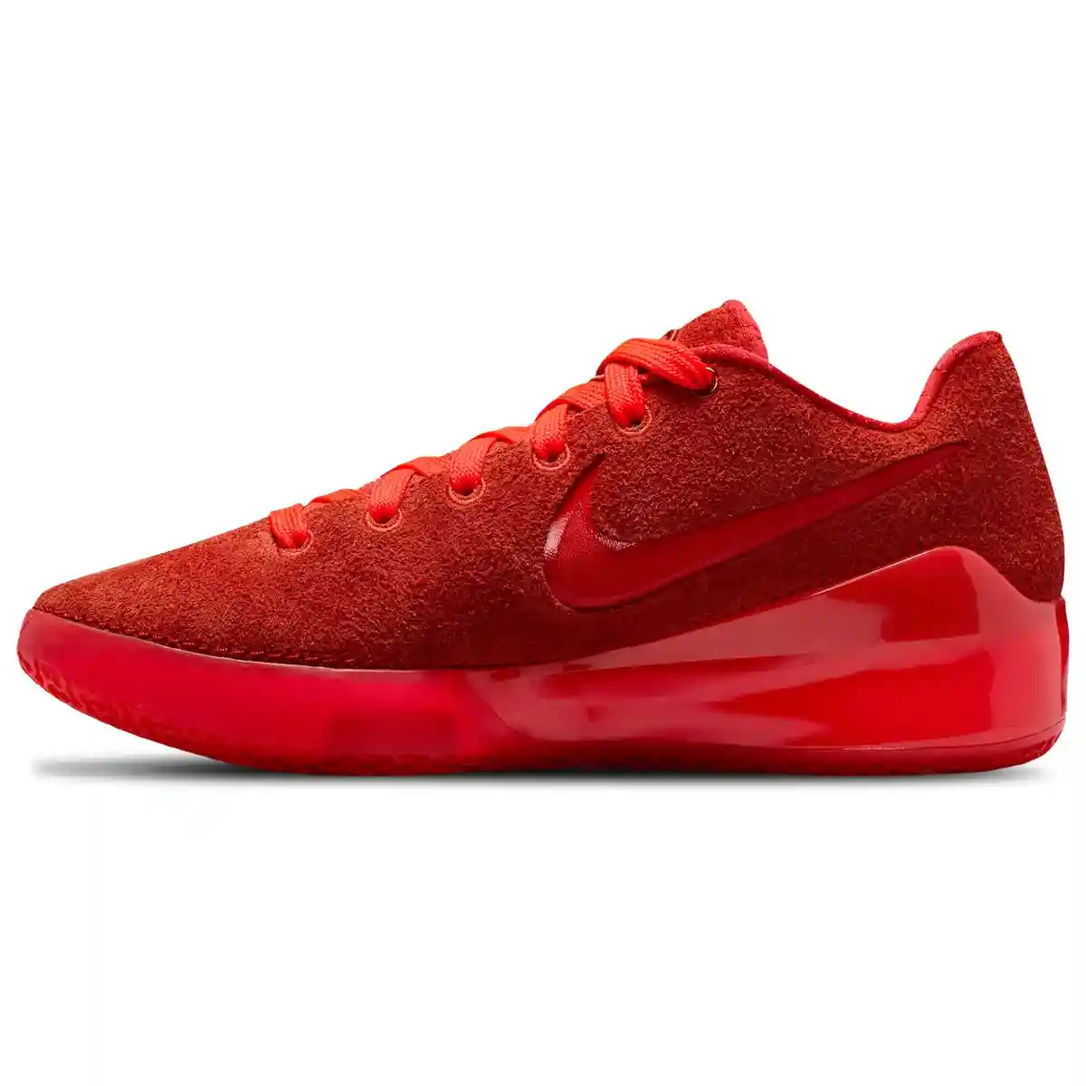 JuJu Watkins Nike LeBron NXXT Gen Light Crimson side view JuJu Watkins Nike LeBron NXXT Gen Light Crimson side view