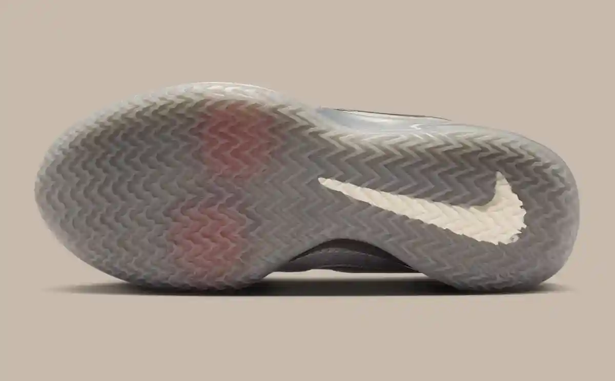 JuJu Watkins Nike LeBron NXXT Gen Silver Lining metallic upper