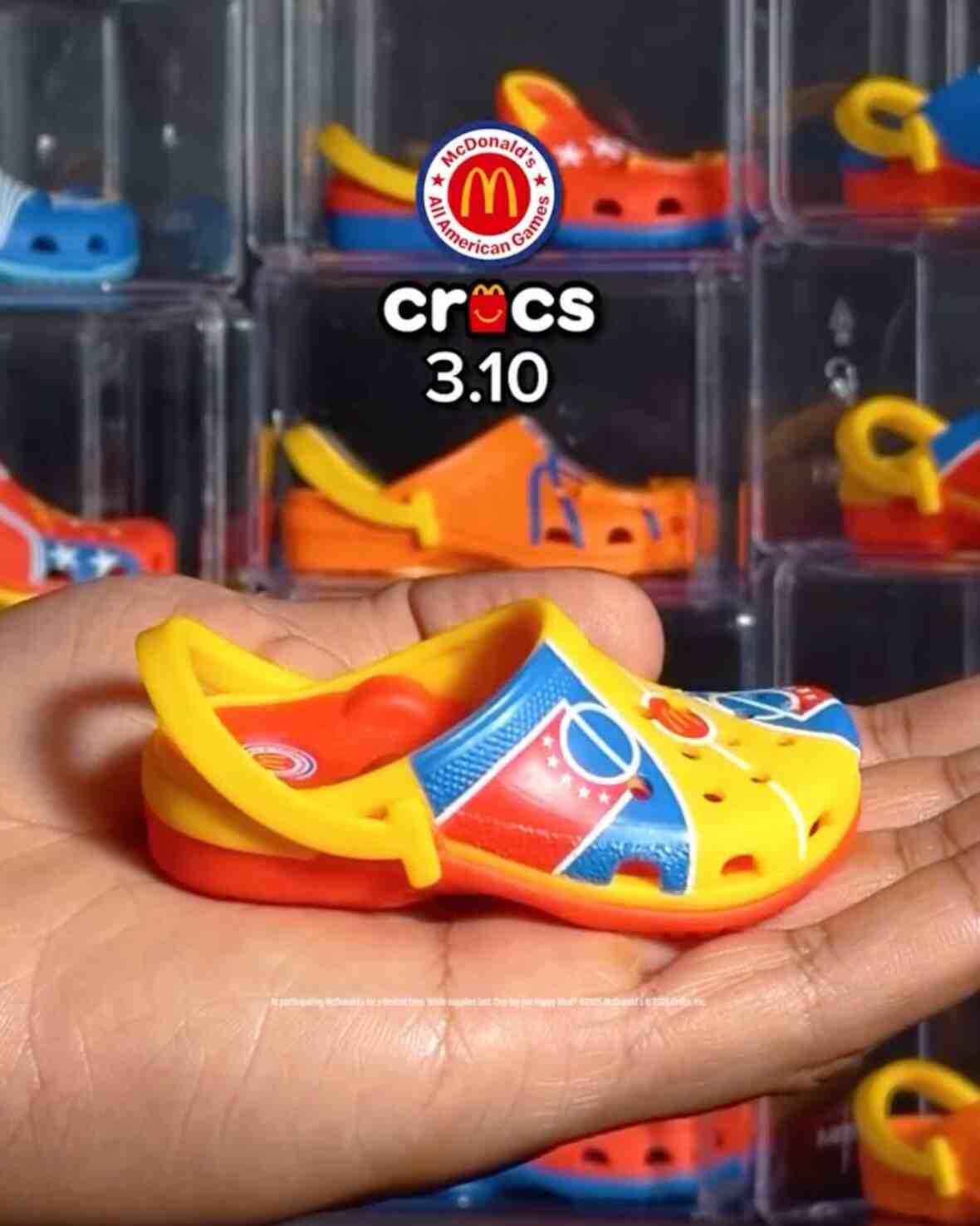Crocs 和麥當勞將全美游戲變成快樂餐玩具 NBA, Crocs - Crocs 和麥當勞將全美游戲變成快樂餐玩具