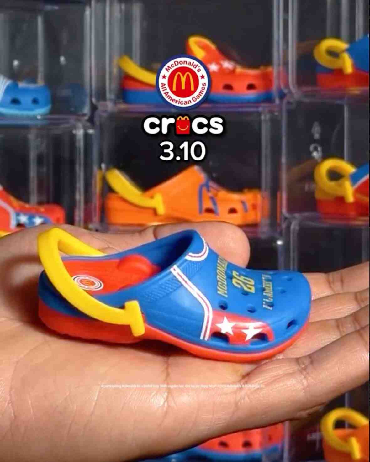 Crocs 和麥當勞將全美游戲變成快樂餐玩具 NBA, Crocs - Crocs 和麥當勞將全美游戲變成快樂餐玩具