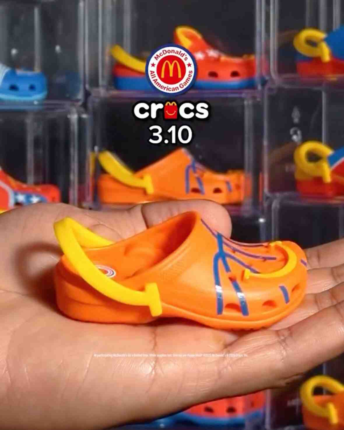 Crocs 和麥當勞將全美游戲變成快樂餐玩具 NBA, Crocs - Crocs 和麥當勞將全美游戲變成快樂餐玩具