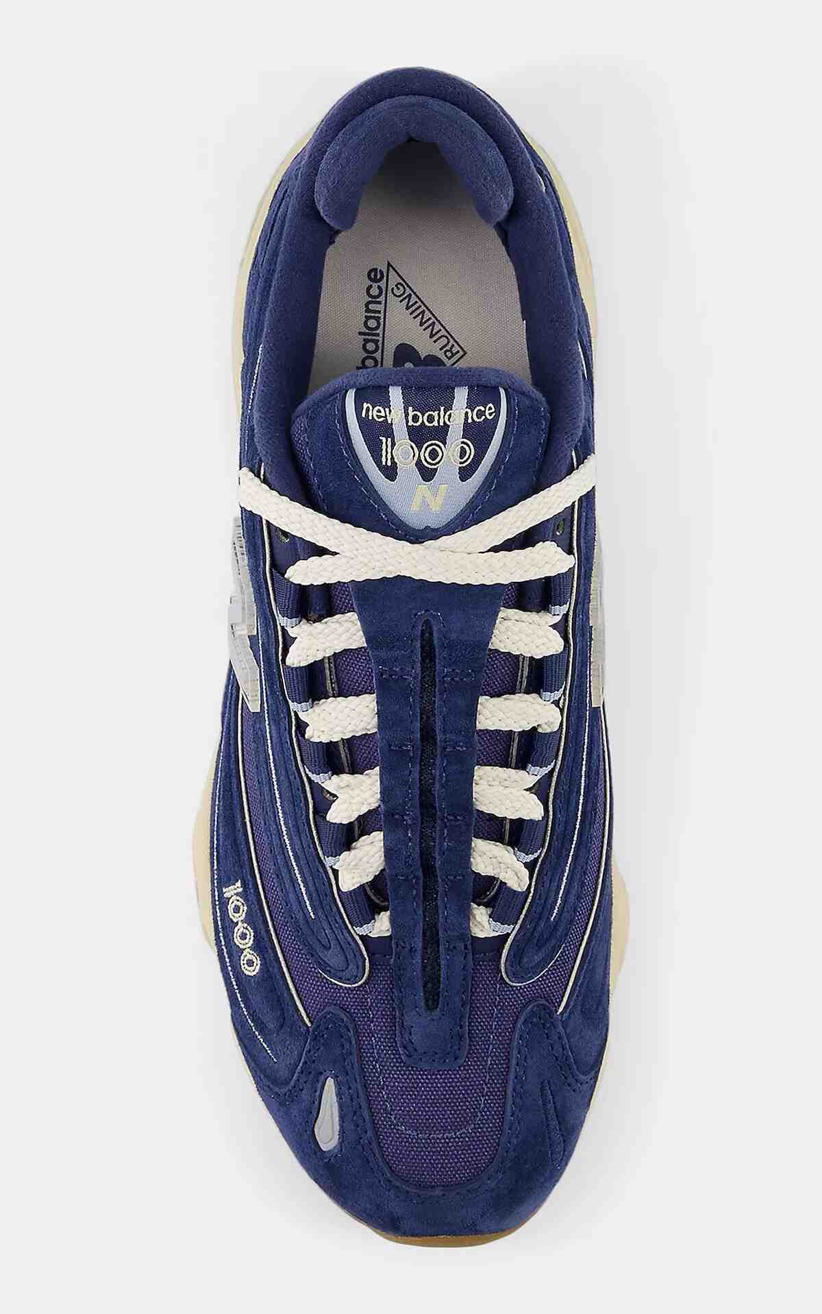 新百倫 1000 "海軍藍/口香糖色 "復古外觀 New Balance 1000, New Balance - 新百倫 1000 "海軍藍/口香糖色 "復古外觀