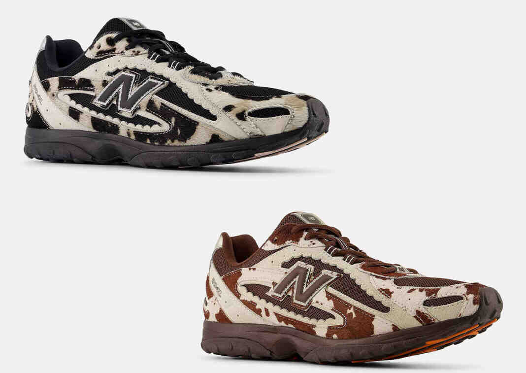 New Balance 204L, New Balance - New Balance 2026 春季新款 204L 採用 "奶牛印花 "設計