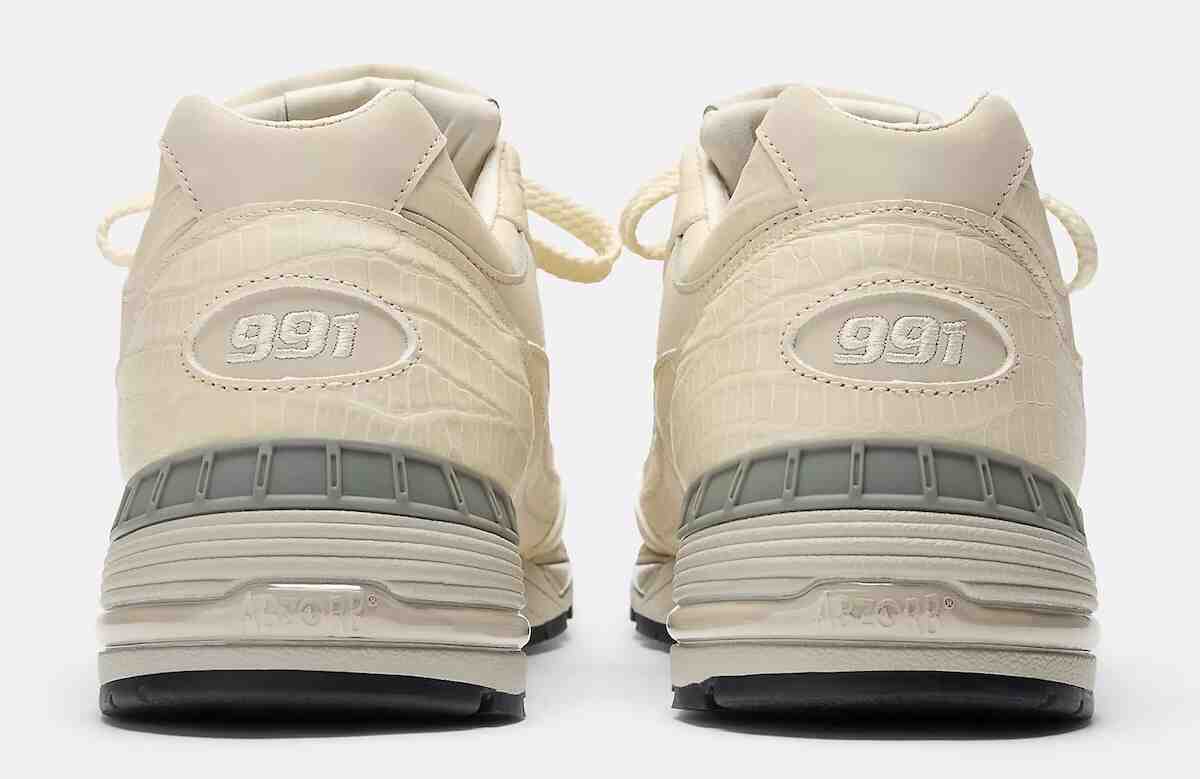 New Balance 991, New Balance - 新百倫 991v1 "蚝灰色鱷魚皮 "3 月 19 日發佈
