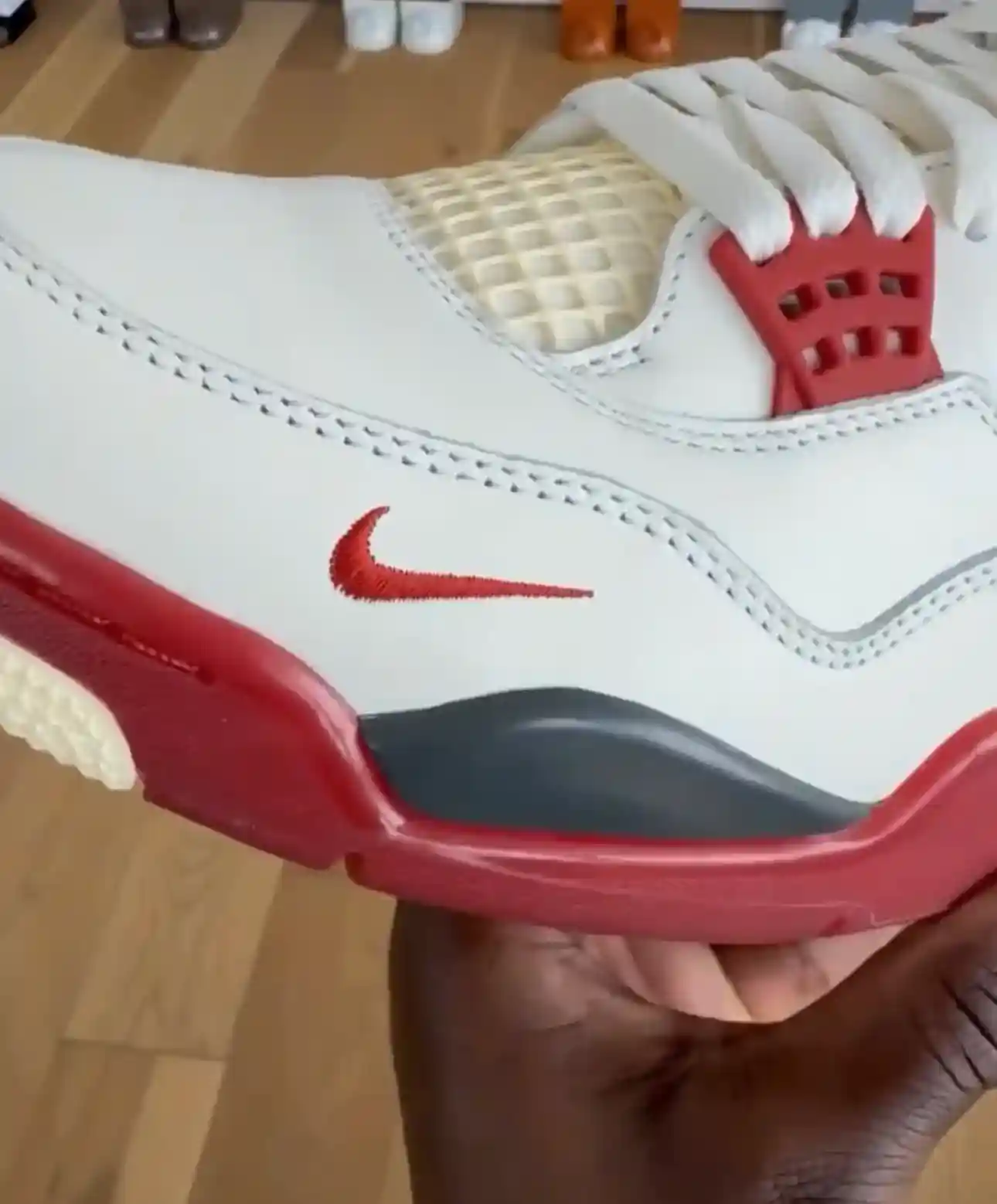 奈傑爾-希爾維斯特 x Air Jordan 4 "一磚一瓦 "亮相 Nigel Sylvester, Air Jordan 4, Air Jordan - 奈傑爾-希爾維斯特 x Air Jordan 4 "一磚一瓦 "亮相