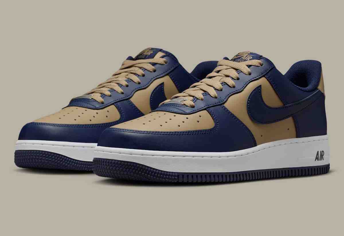 Nike Air Force 1 Low, Nike Air Force 1, Nike - 耐克 Air Force 1 Low "米色/橄欖色 "帶來永恆的雙色能量