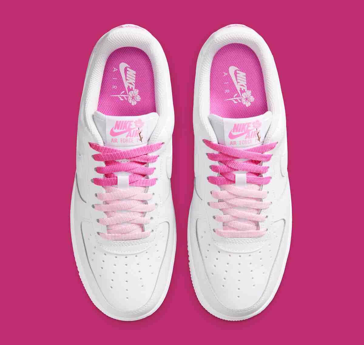 Nike Air Force 1 Low, Nike Air Force 1, Nike - 耐克空軍一號低配版 "櫻花 "2026 年春季發佈