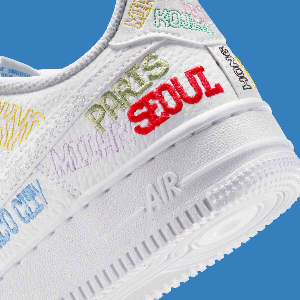 Nike Air Force 1 Low, Nike Air Force 1, Nike - 耐克 Air Force 1 Low "巡迴賽 "套裝全球首發