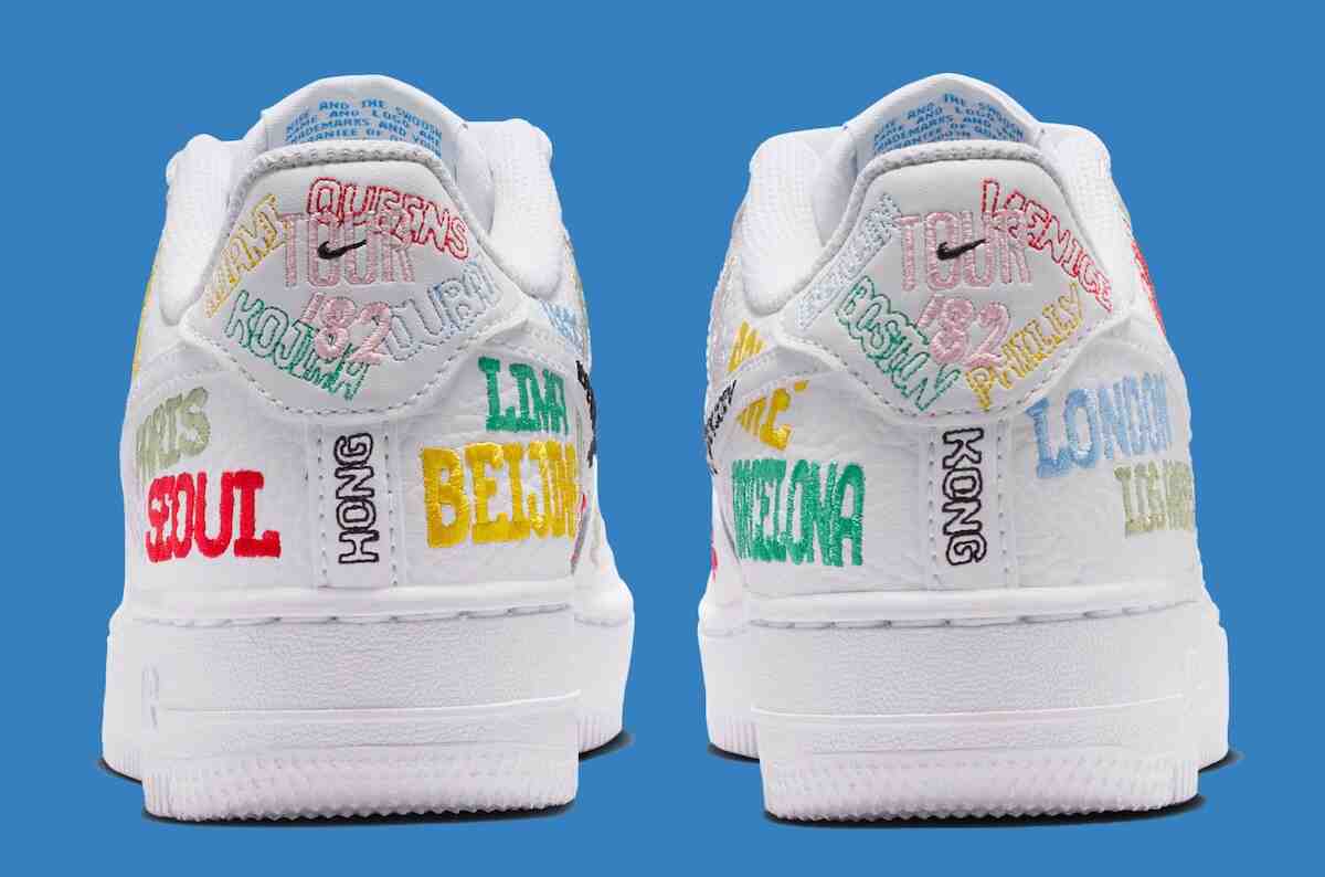Nike Air Force 1 Low, Nike Air Force 1, Nike - 耐克 Air Force 1 Low "巡迴賽 "套裝全球首發