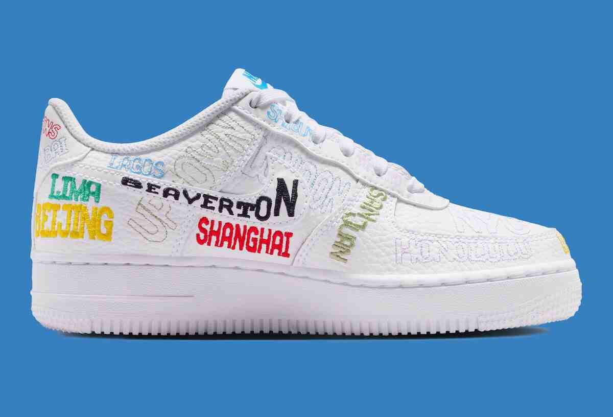 Nike Air Force 1 Low, Nike Air Force 1, Nike - 耐克 Air Force 1 Low "巡迴賽 "套裝全球首發