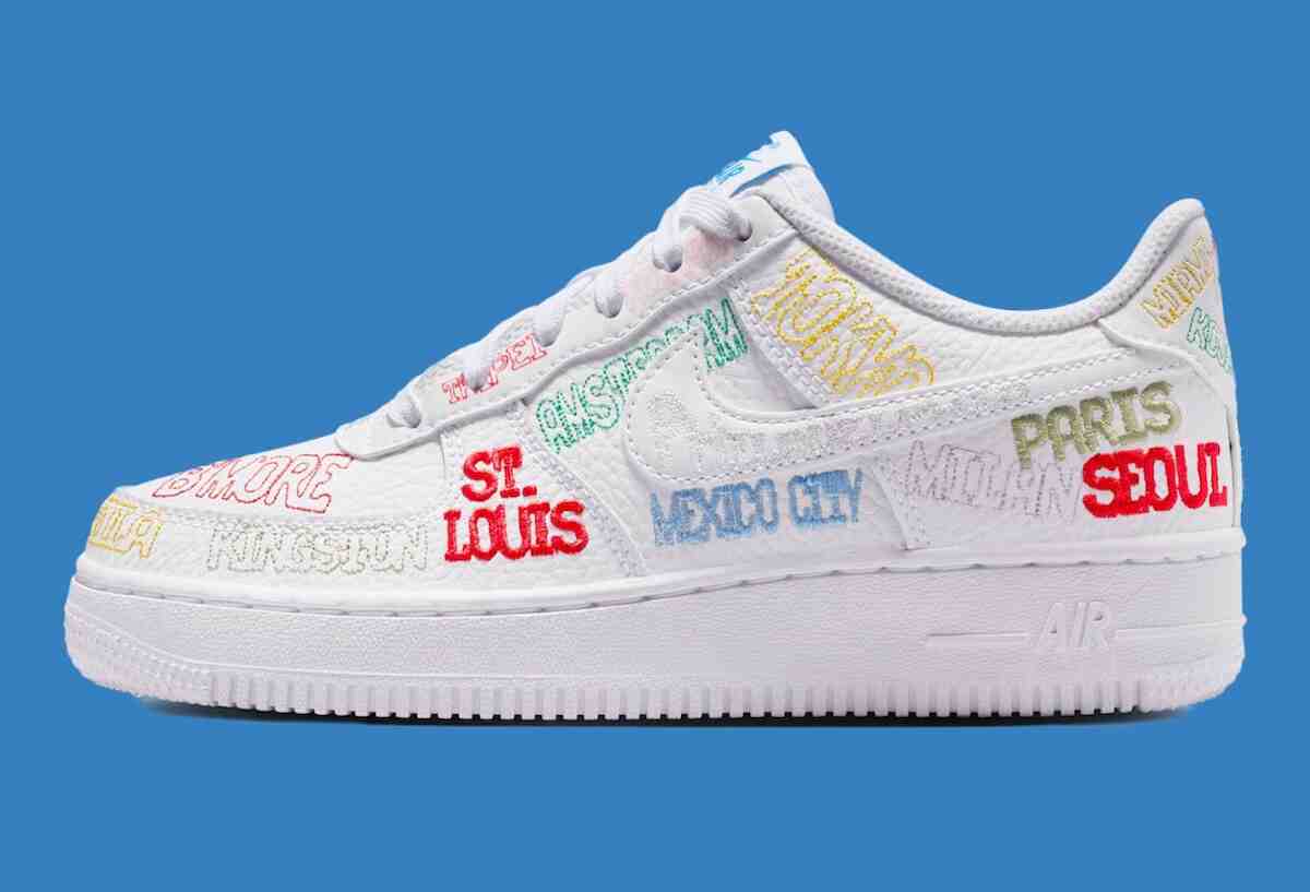 Nike Air Force 1 Low, Nike Air Force 1, Nike - 耐克 Air Force 1 Low "巡迴賽 "套裝全球首發