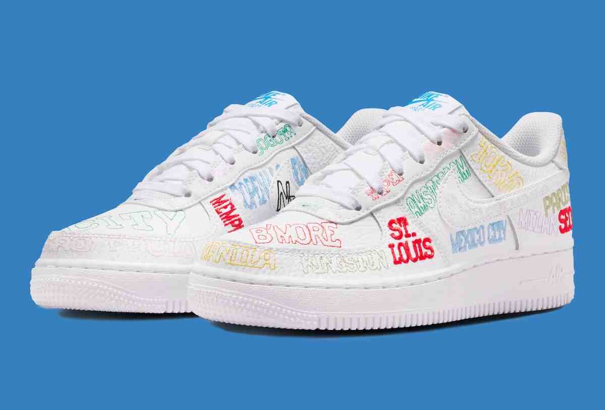 Nike Air Force 1 Low, Nike Air Force 1, Nike - 耐克 Air Force 1 Low "巡迴賽 "套裝全球首發