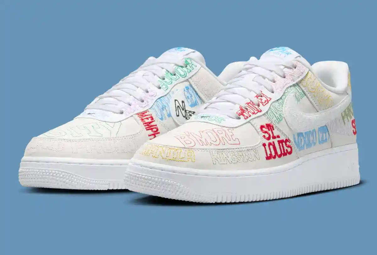 Nike Air Force 1 Low, Nike Air Force 1, Nike - 耐克 Air Force 1 Low "巡迴賽 "套裝全球首發