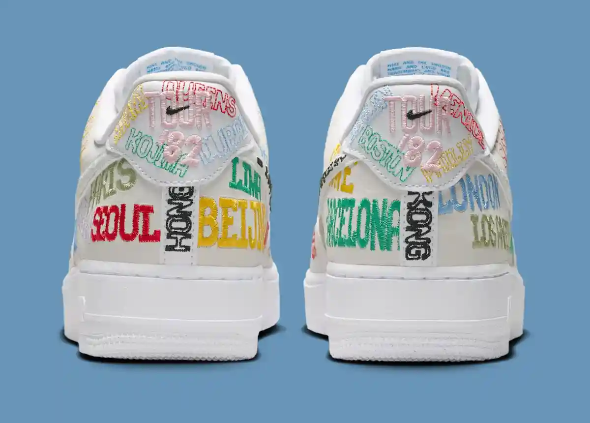 Nike Air Force 1 Low, Nike Air Force 1, Nike - 耐克 Air Force 1 Low "巡迴賽 "套裝全球首發