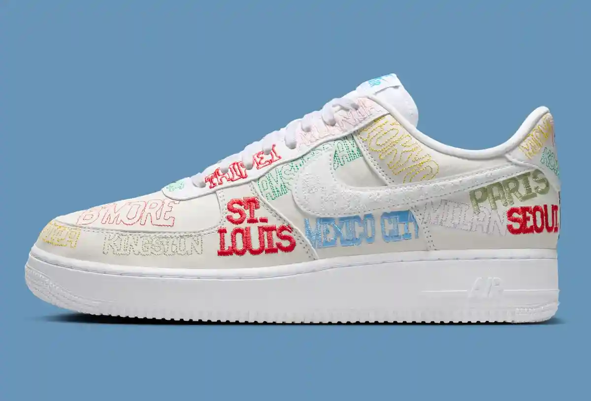 Nike Air Force 1 Low, Nike Air Force 1, Nike - 耐克 Air Force 1 Low "巡迴賽 "套裝全球首發