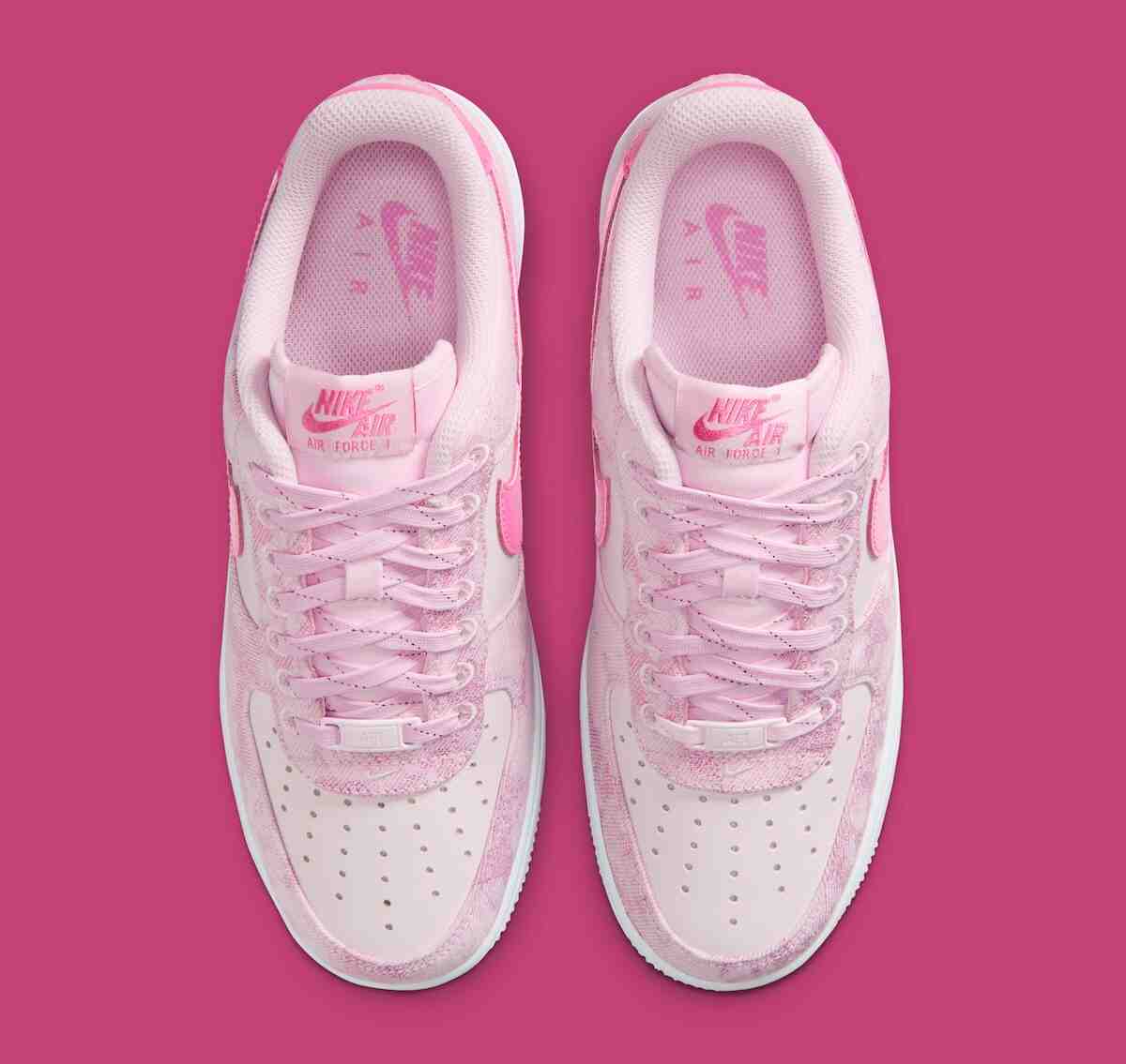 耐克 Air Force 1 Low 採用三粉色配色 Nike Air Force 1 Low, Nike Air Force 1, Nike - 耐克 Air Force 1 Low 採用三粉色配色