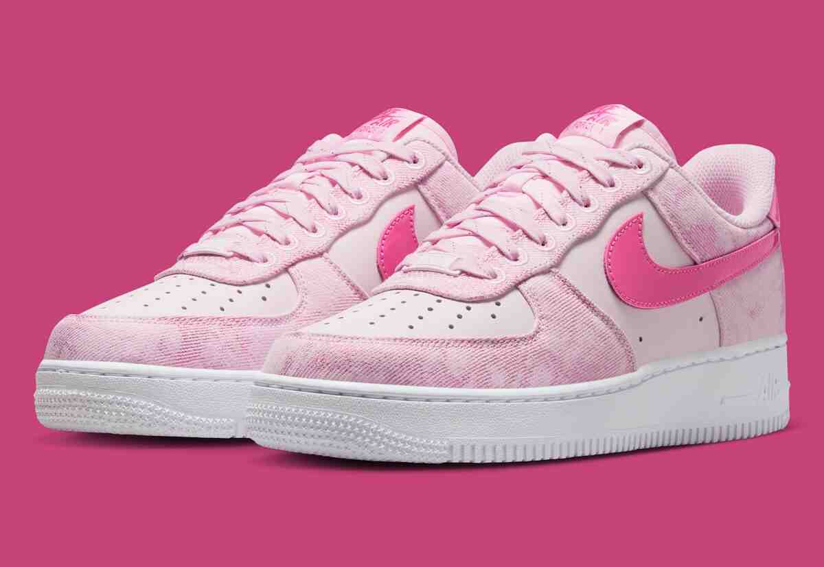 耐克 Air Force 1 Low 採用三粉色配色 Nike Air Force 1 Low, Nike Air Force 1, Nike - 耐克 Air Force 1 Low 採用三粉色配色