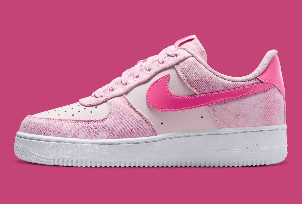 耐克 Air Force 1 Low 採用三粉色配色 Nike Air Force 1 Low, Nike Air Force 1, Nike - 耐克 Air Force 1 Low 採用三粉色配色