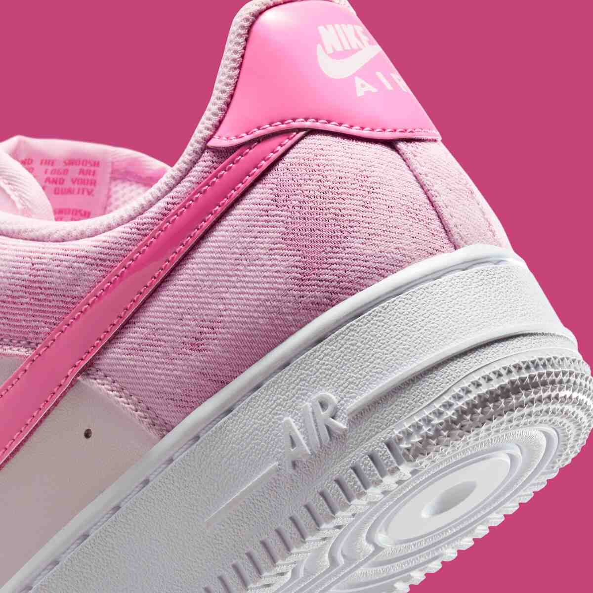 耐克 Air Force 1 Low 採用三粉色配色 Nike Air Force 1 Low, Nike Air Force 1, Nike - 耐克 Air Force 1 Low 採用三粉色配色