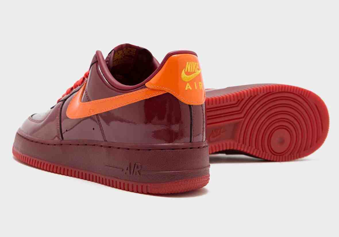 Nike Air Force 1 Low, Nike Air Force 1, Nike, Lil Yachty - 耐克空軍一號低配版 "紅色專利 "重現 2000 年代早期的亮麗風格