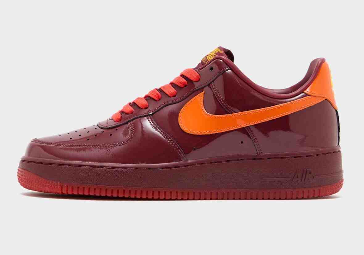 Nike Air Force 1 Low, Nike Air Force 1, Nike, Lil Yachty - 耐克空軍一號低配版 "紅色專利 "重現 2000 年代早期的亮麗風格
