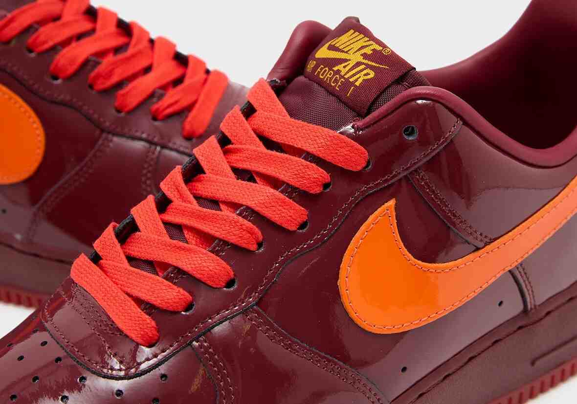 Nike Air Force 1 Low, Nike Air Force 1, Nike, Lil Yachty - 耐克空軍一號低配版 "紅色專利 "重現 2000 年代早期的亮麗風格
