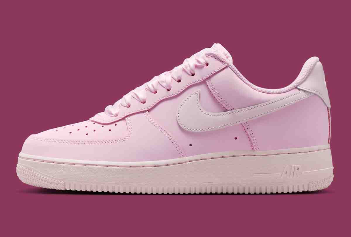 Nike Air Force 1 Low, Nike Air Force 1, Nike - 耐克 Air Force 1 Low "絲帶花邊 "套裝帶來兩種柔和配色