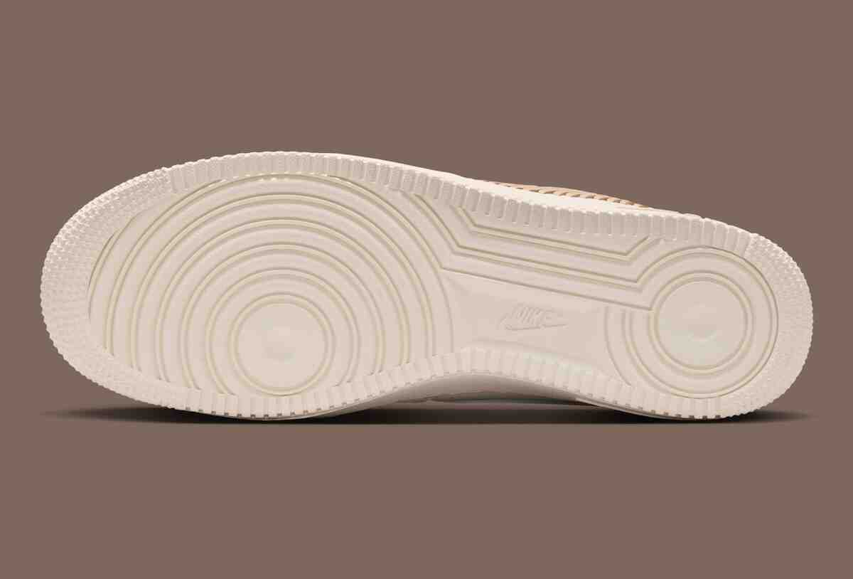 Nike Air Force 1 Low, Nike Air Force 1, Nike - 耐克空軍一號低配版 "帆布/亞麻布 "增添梭織 Swoosh