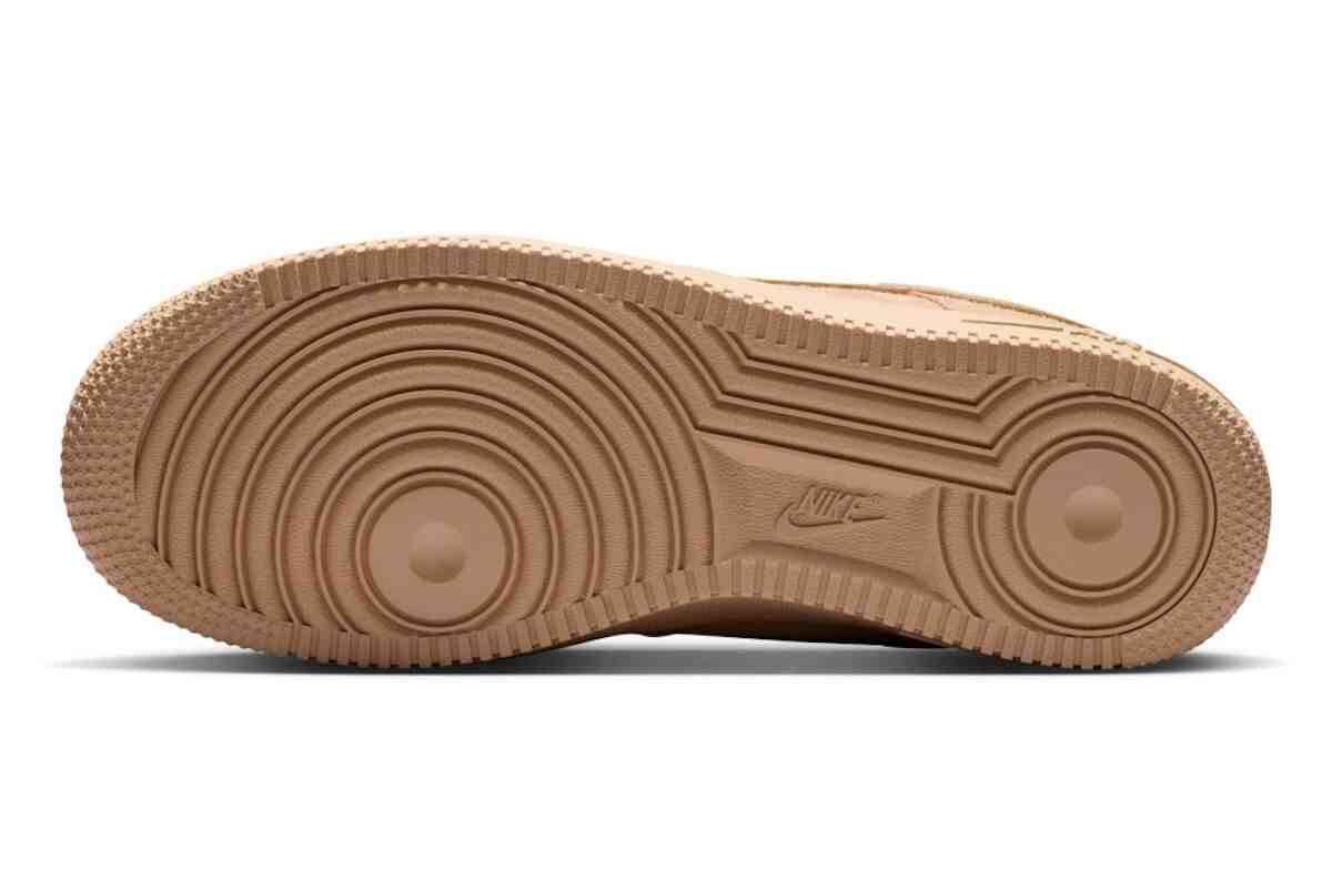 Nike Air Force 1 Low, Nike Air Force 1, Nike - 耐克空軍一號 "亞麻布 "光滑麂皮回歸