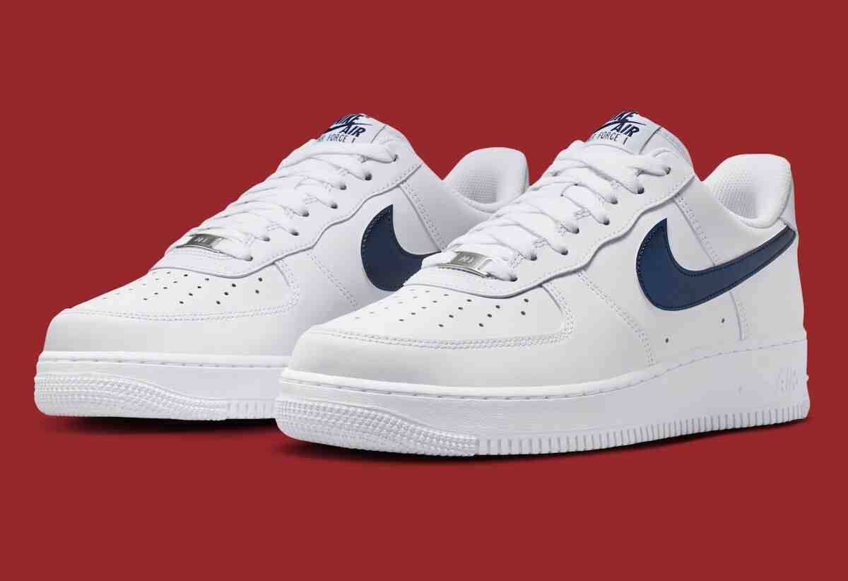 Nike Air Force 1 Low, Nike Air Force 1, Nike - 這款耐克 Air Force 1 Low 為美國隊慶生