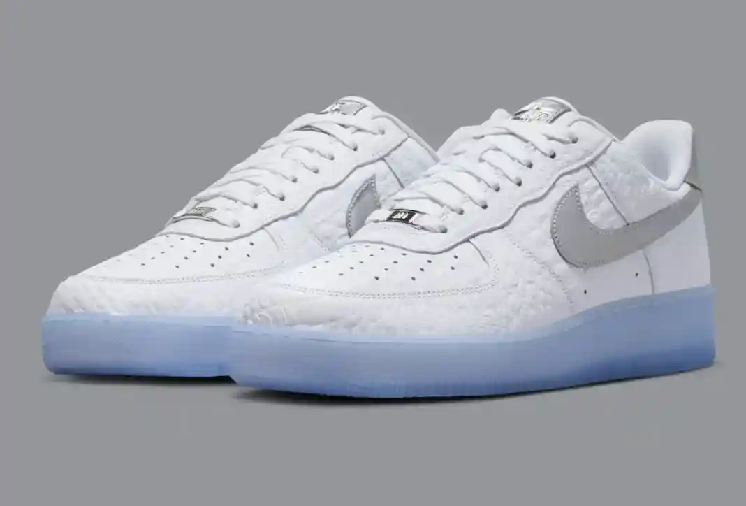 Nike Air Force 1 Low, Nike Air Force 1, Nike - 耐克 Air Force 1 Low "白色鱷魚皮 "3 月 20 日發佈